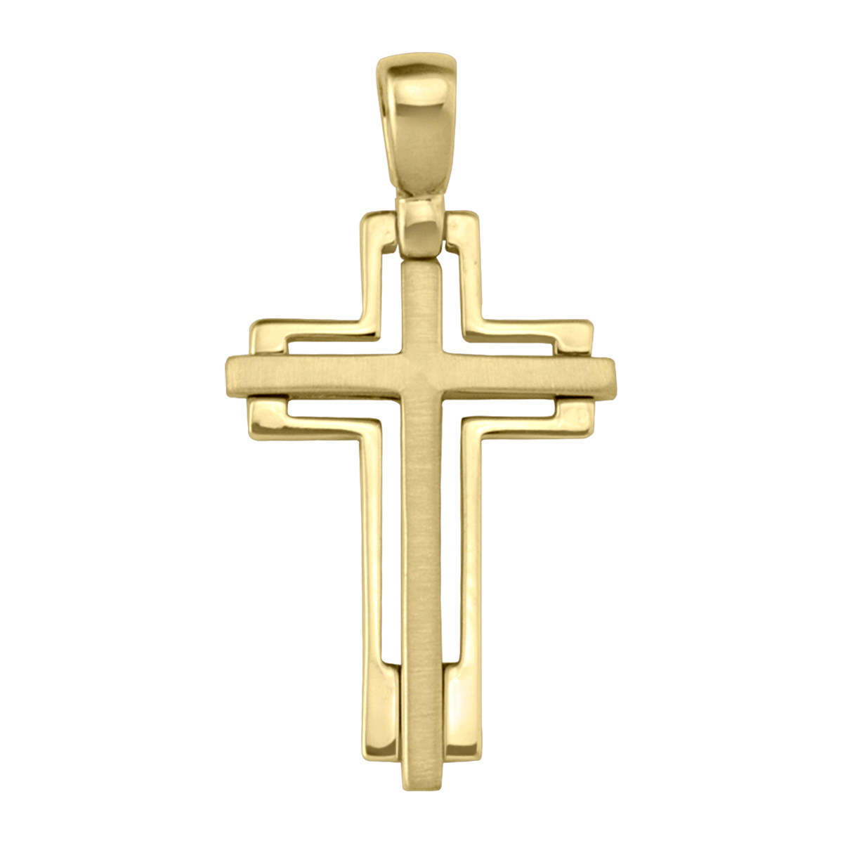 Yellow Gold Cross - 14K