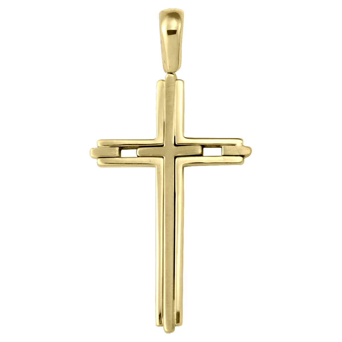 Yellow Gold Cross - 18K