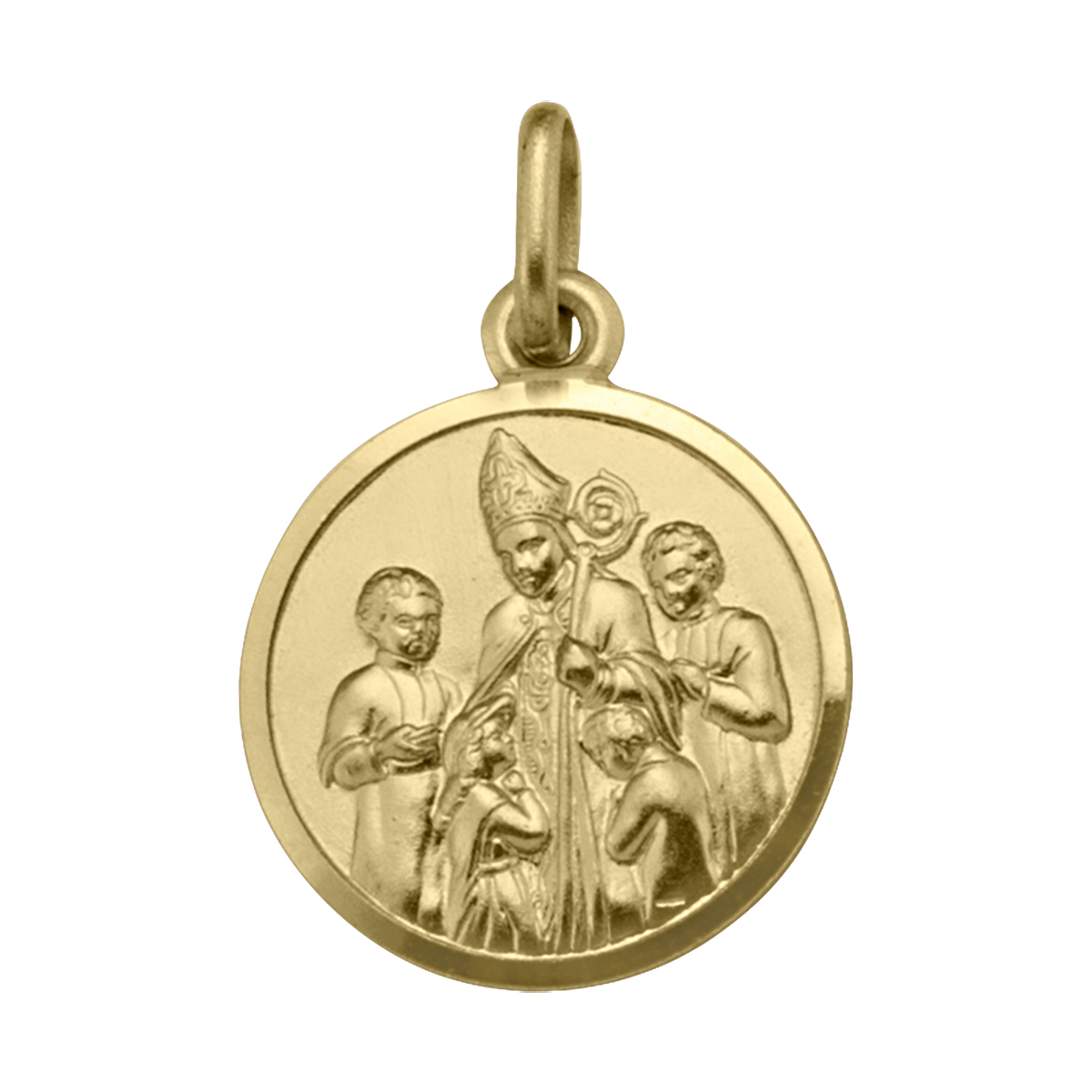 Yellow Gold Solid Confirmation Medal - 10K