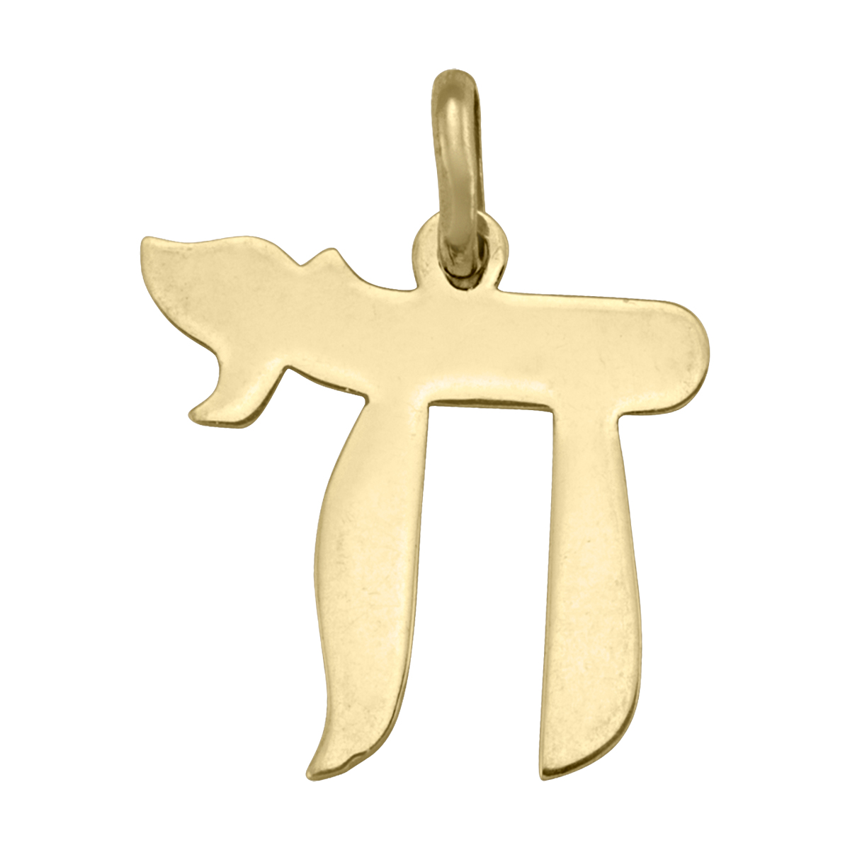 Yellow Gold Chai Charm