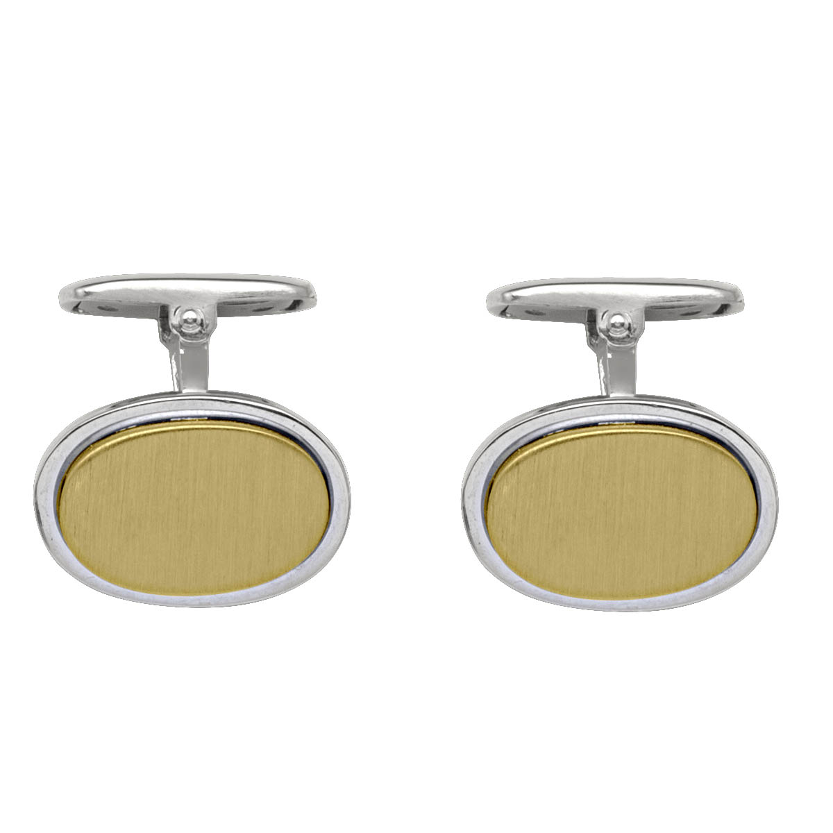 Two Tone Fancy Cufflinks
