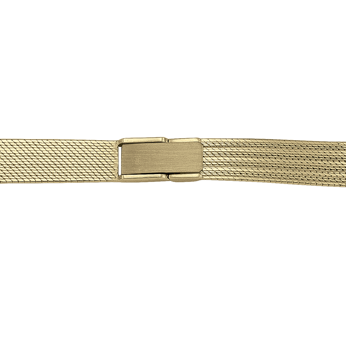 Ladies Yellow Gold Mesh Watchband - 14K - 14k - 6.5"