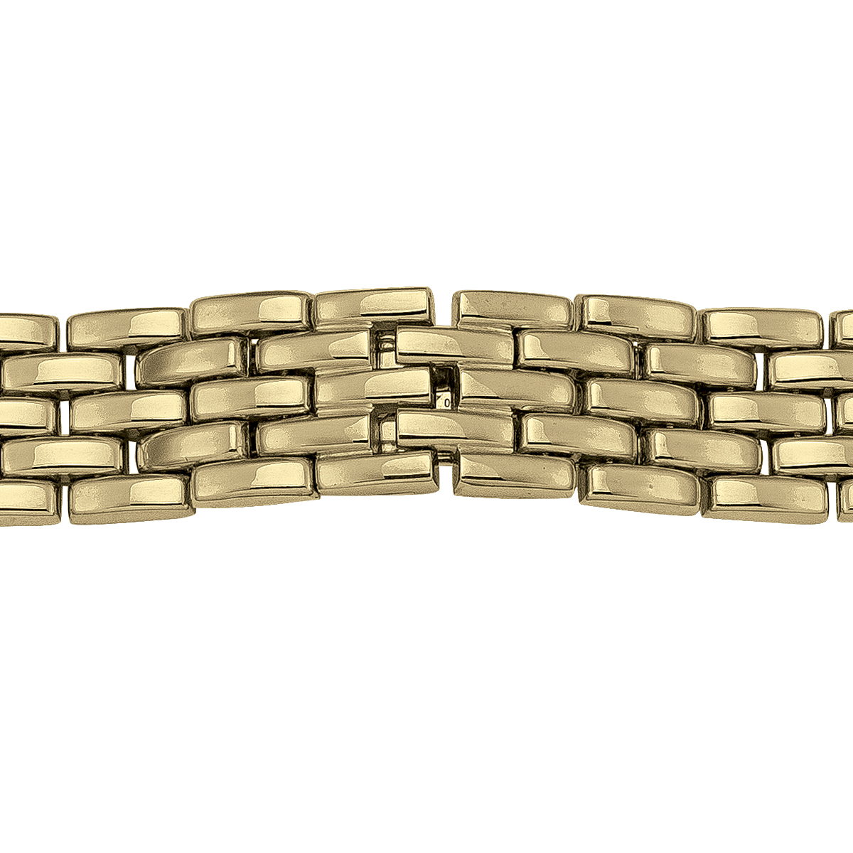 Men'S Yellow Gold Watchband