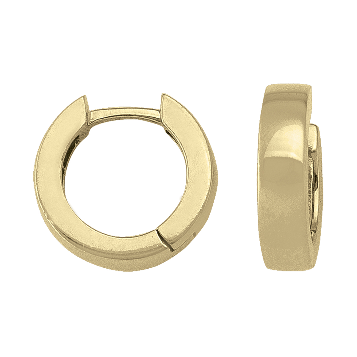 Yellow Gold Huggie Earring - 14K