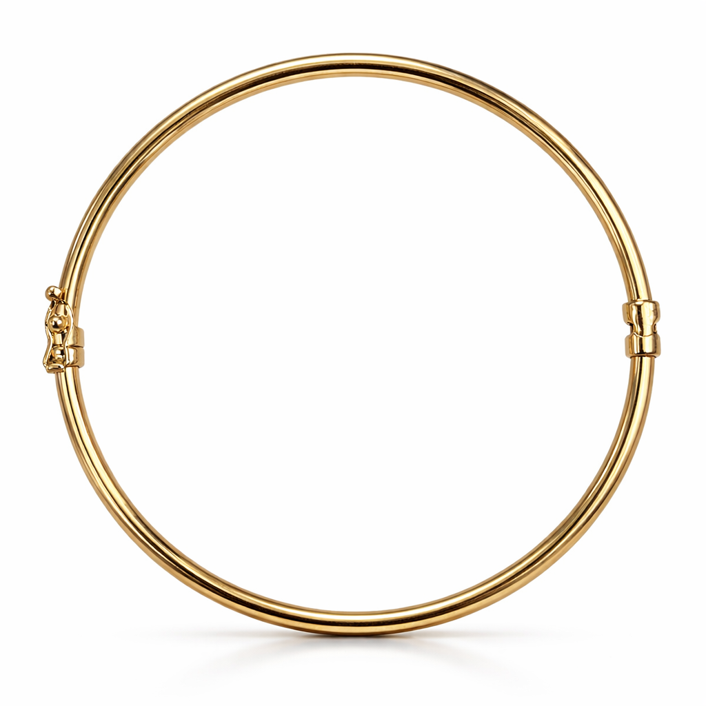 N5716-Round-Yg Bangle
