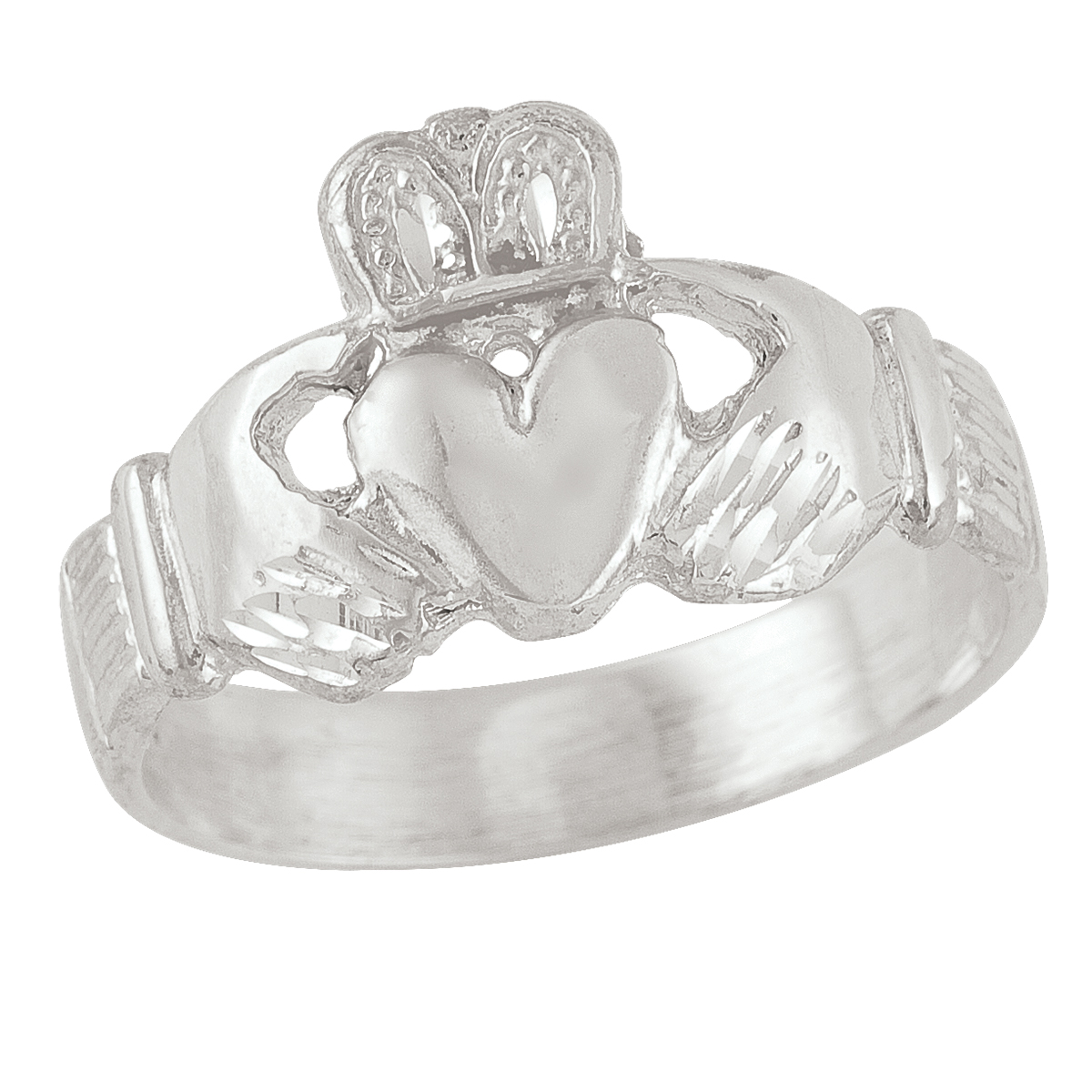 Sterling Silver Claddagh Ring