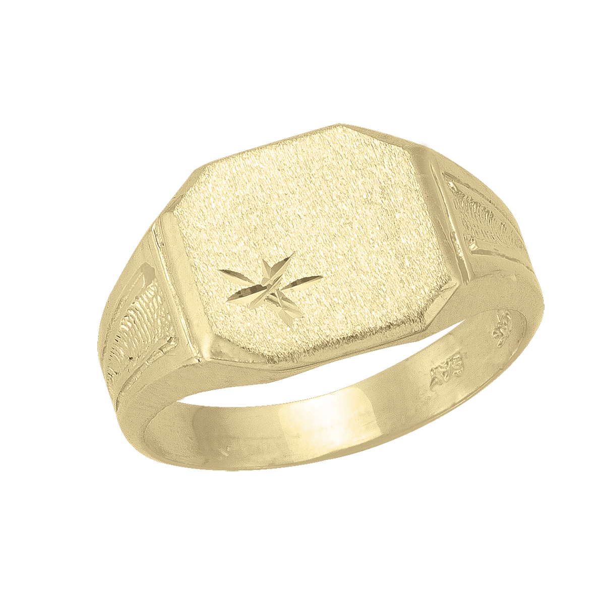 Yellow Gold Signet Ring