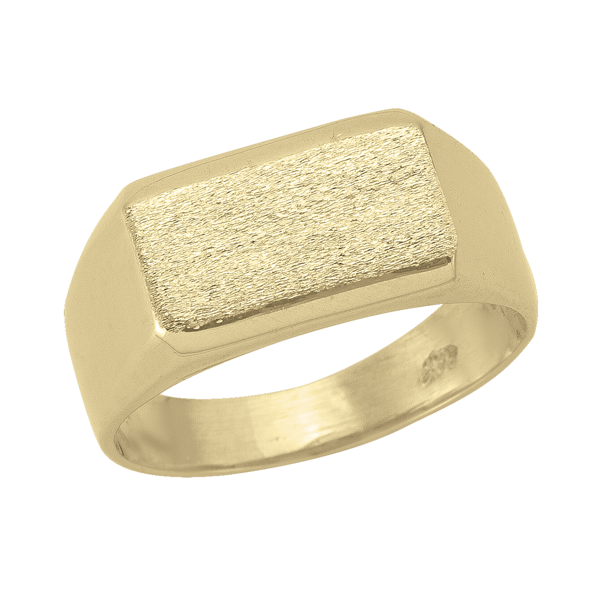 Yellow Gold Signet Ring