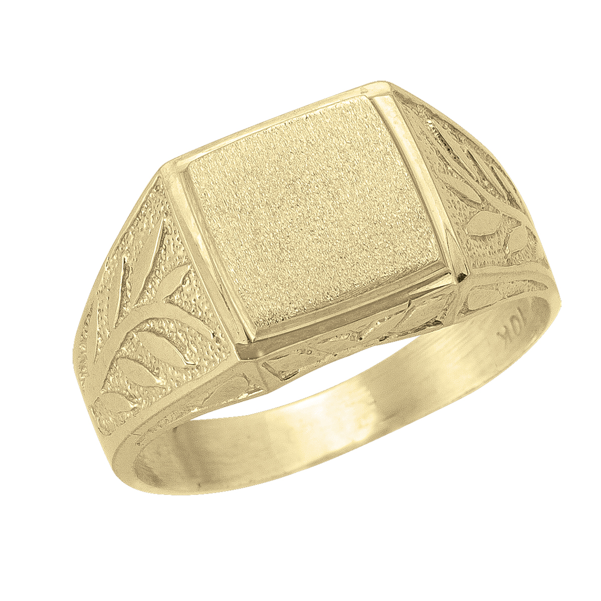 Yellow Gold Signet Ring