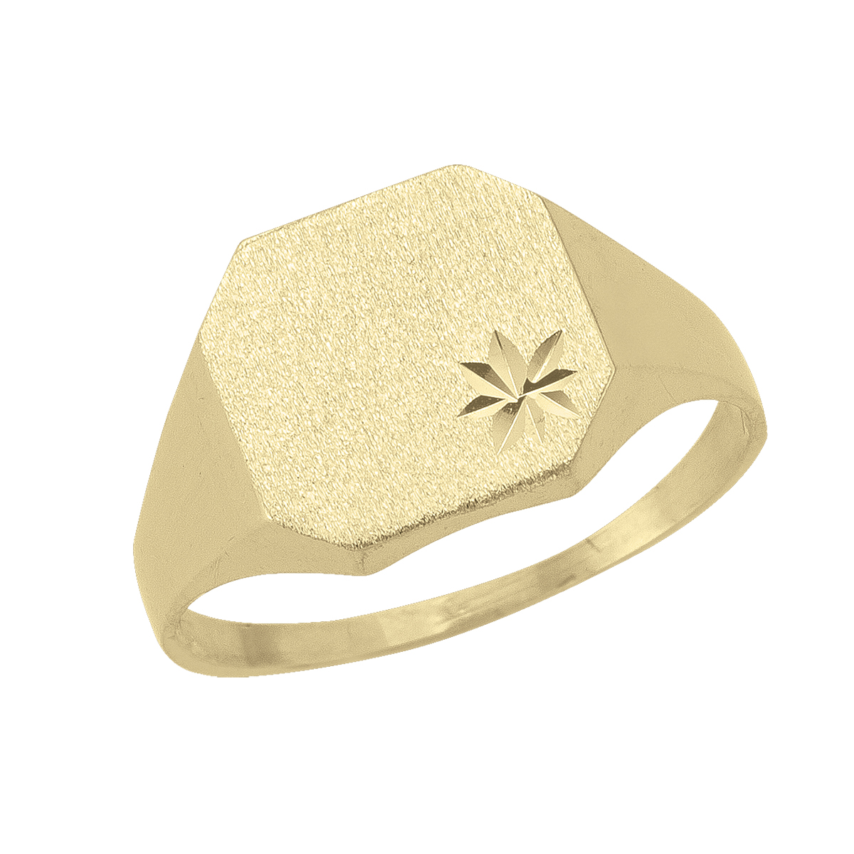 Yellow Gold Signet Ring
