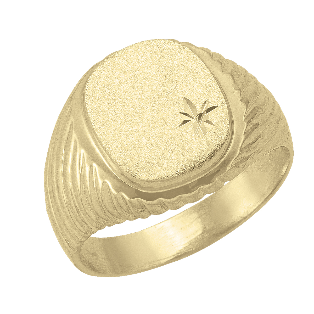 Yellow Gold Signet Ring
