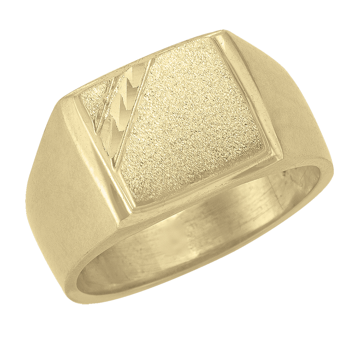 Yellow Gold Signet Ring