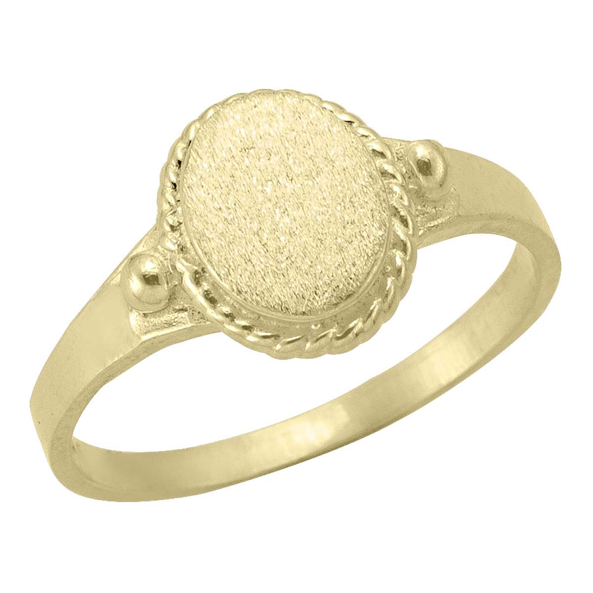 Yellow Gold Baby Ring - 10K