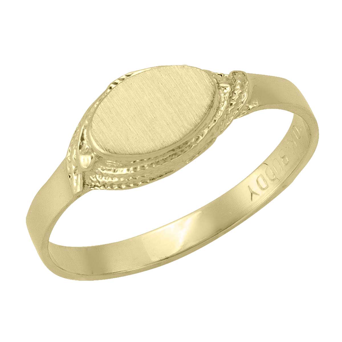 Yellow Gold Baby Ring - 14K