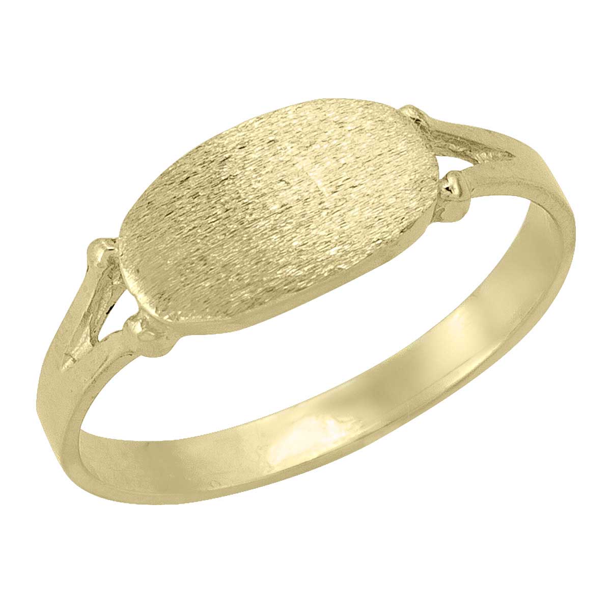 Yellow Gold Baby Ring - 10K