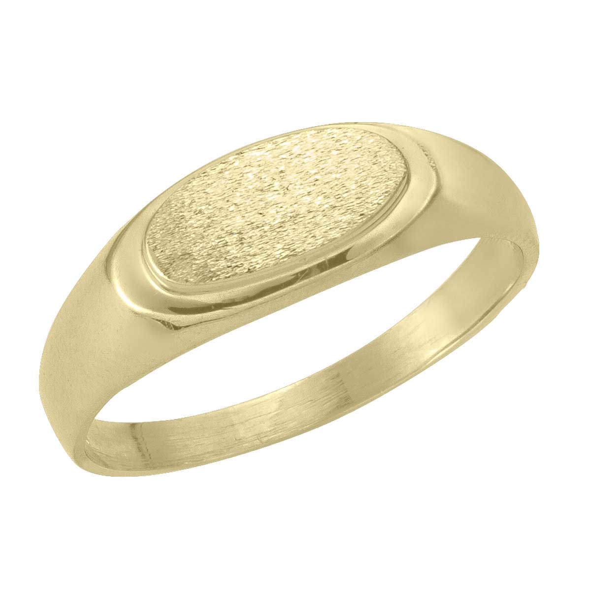 Yellow Gold Baby Ring - 14K