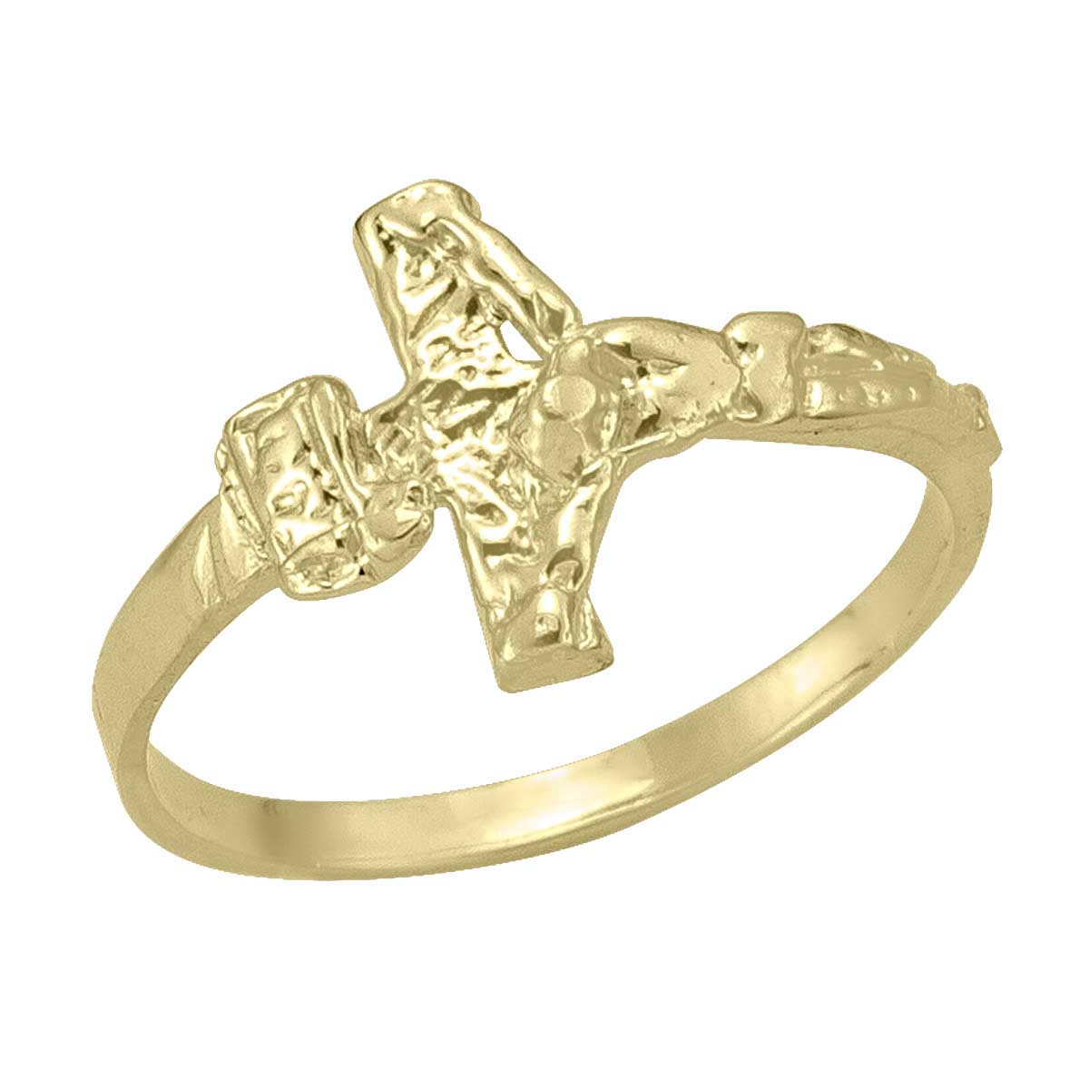 Yellow Gold Baby Ring - 10K
