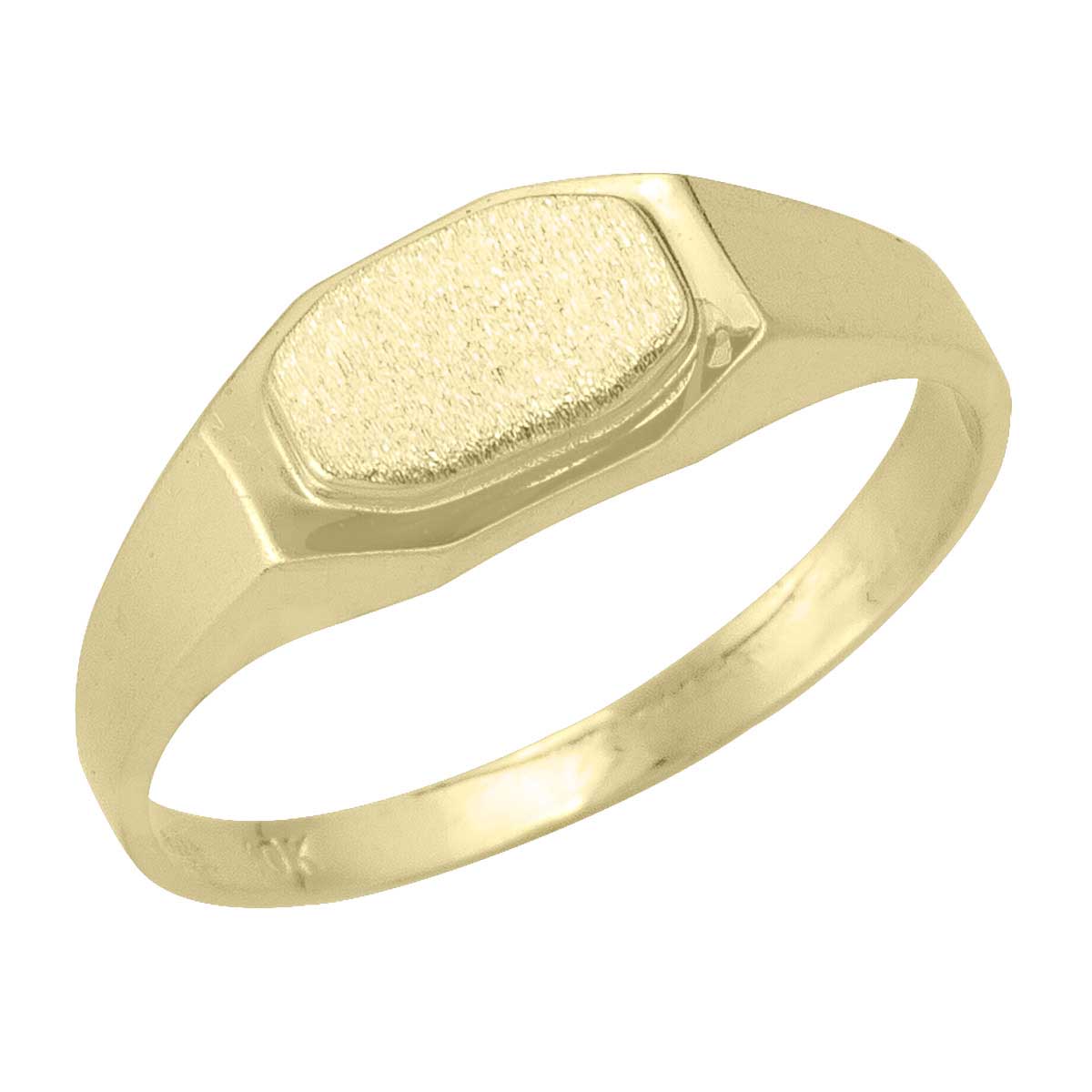 Yellow Gold Baby Ring - 10K