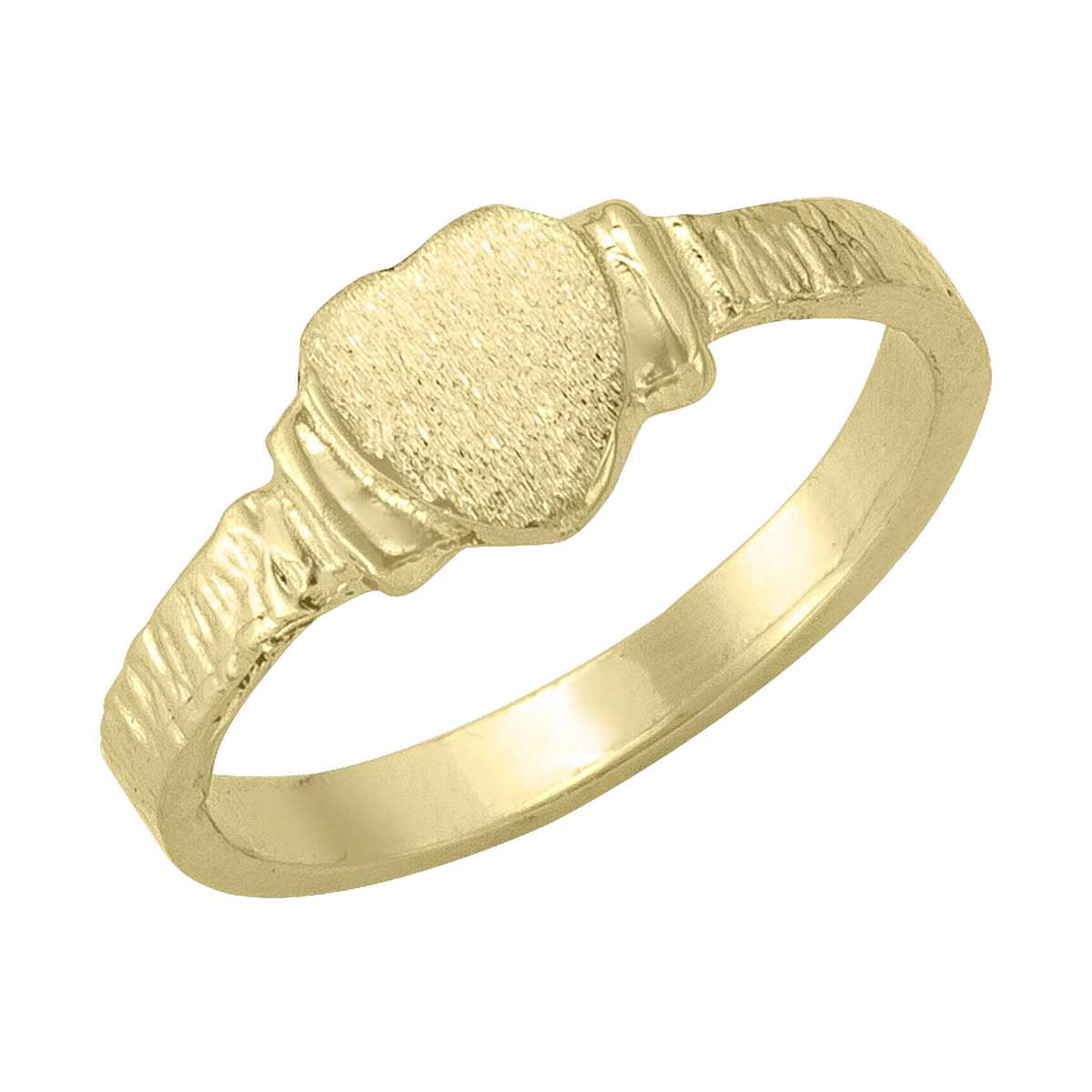 Yellow Gold Baby Ring - 14K