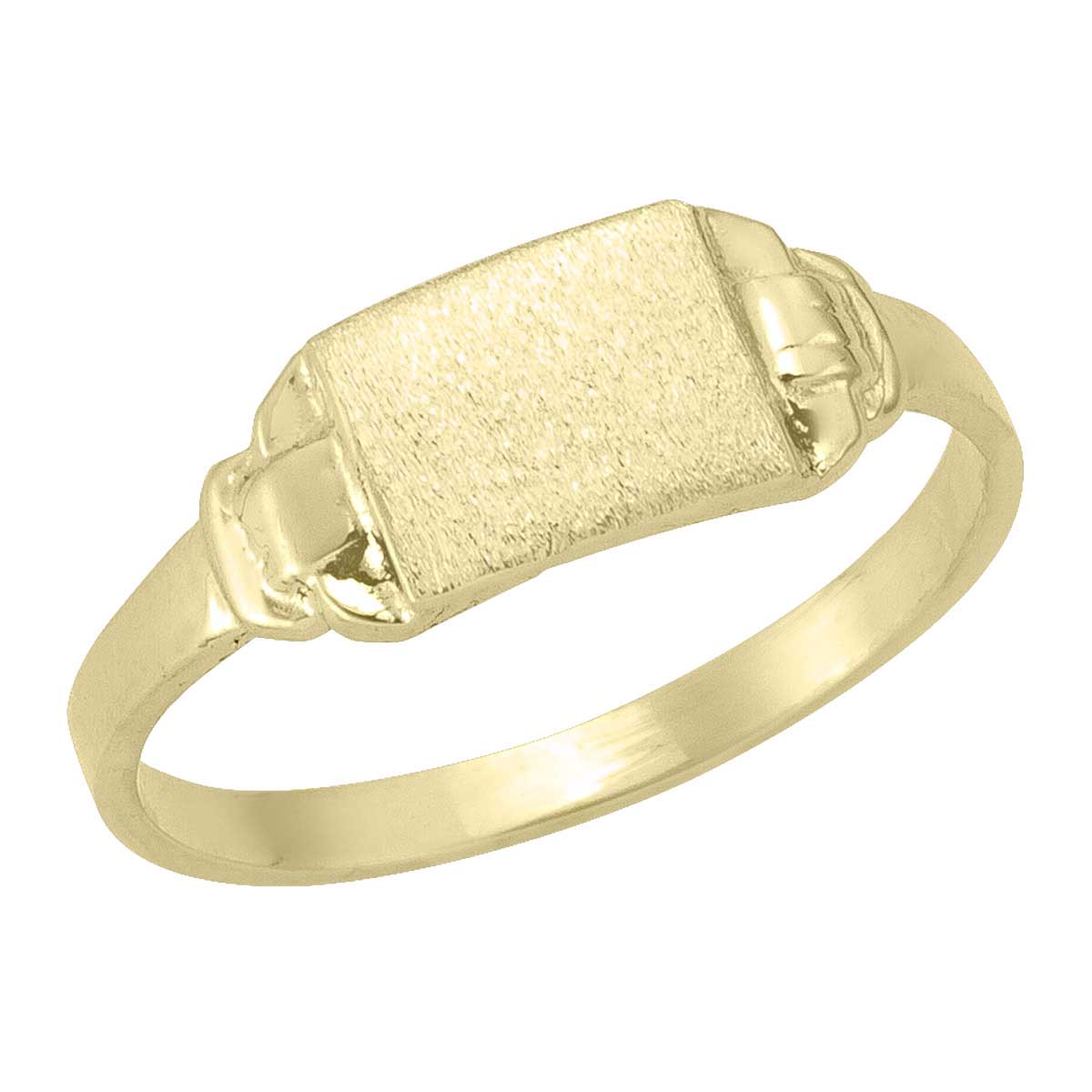 Yellow Gold Baby Ring - 14K