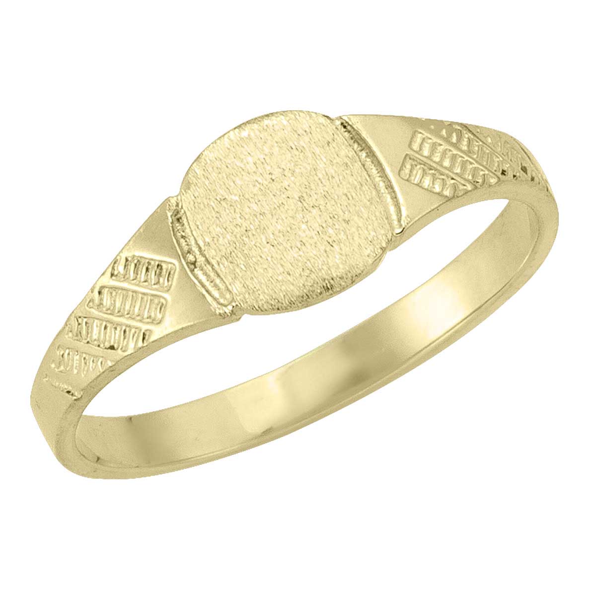 Yellow Gold Baby Ring - 14K