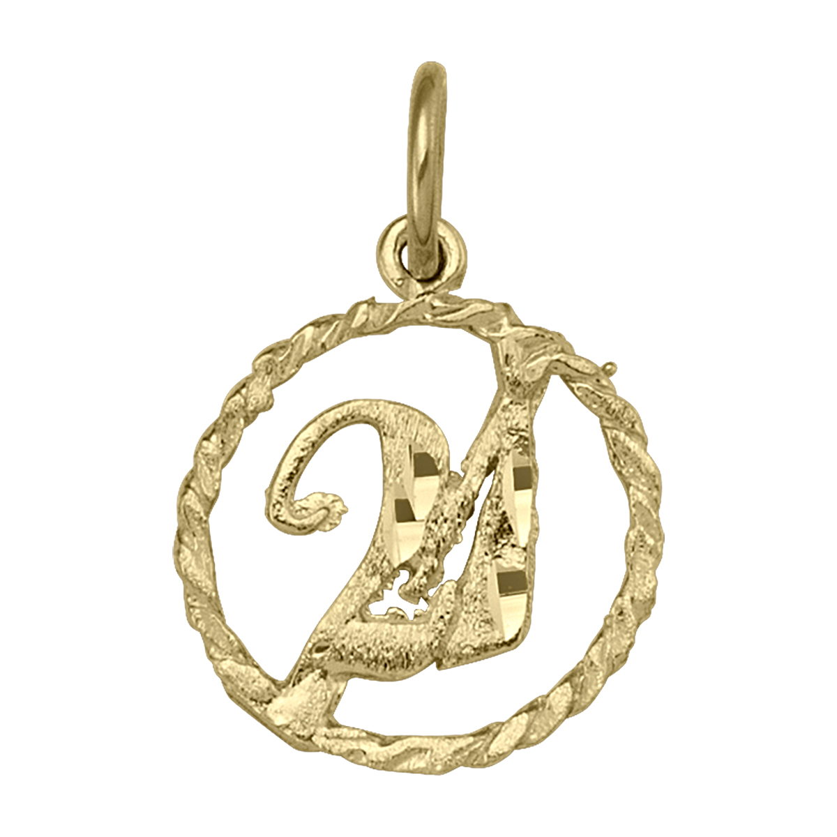 Gold Jewellery, Yellow Gold #21 Charm, 21, Charm