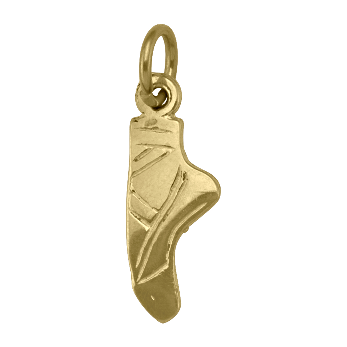 Gold Jewellery, Yellow Gold Ballet Slipper Charm , Ballet, Ballet Slipper
