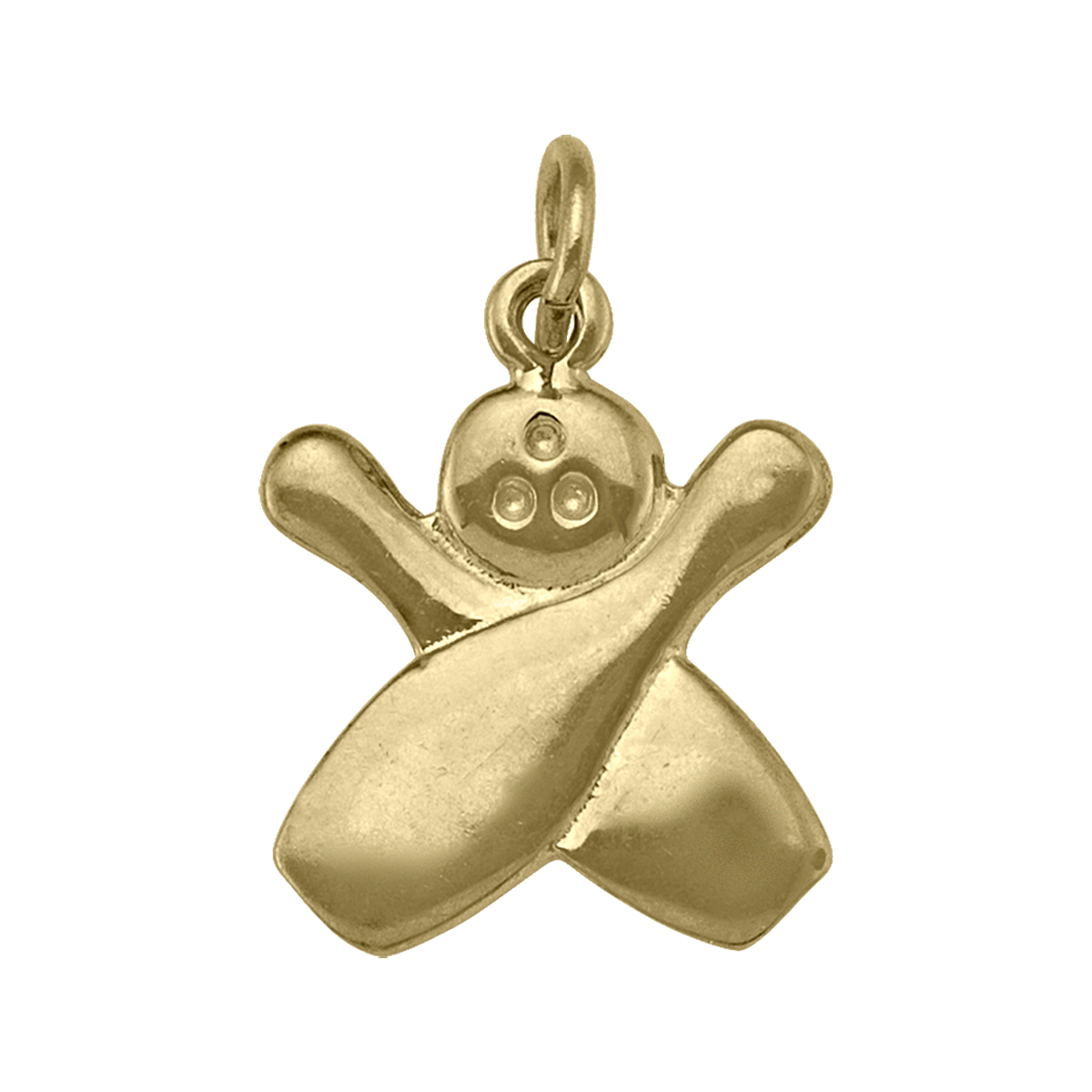 Gold Jewellery, Yellow Gold Bowling Charm , Bowling, Charm