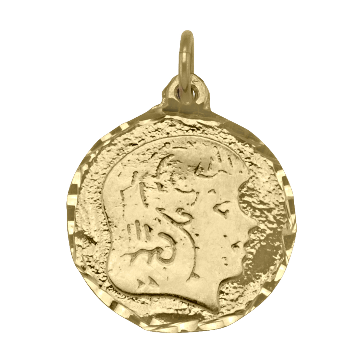 Gold Jewellery, Yellow Gold Girl Charm, Girl, Charm