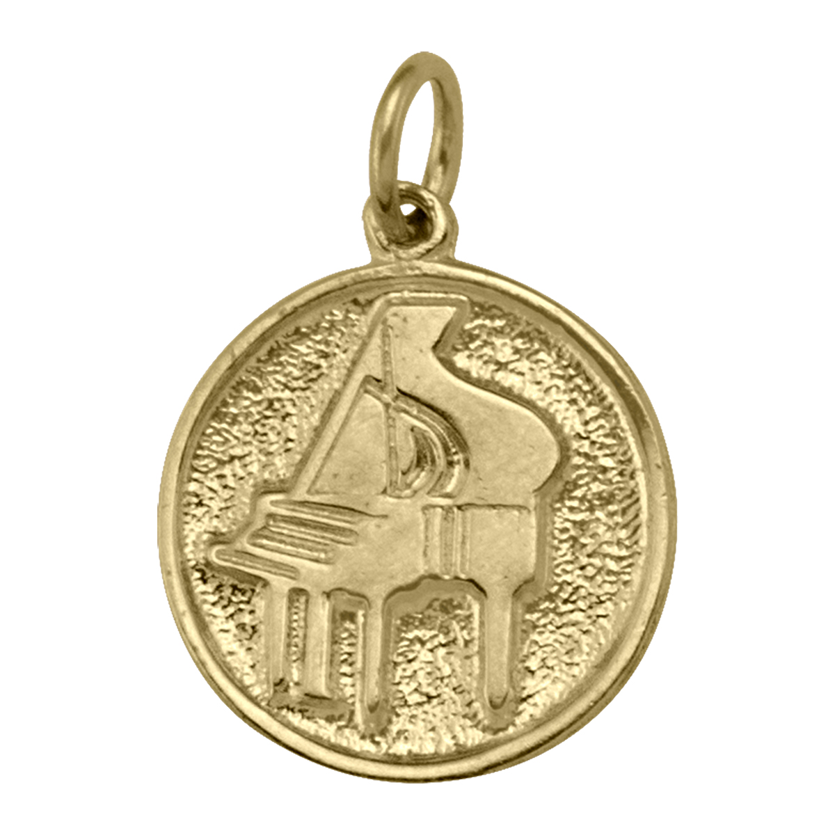 Gold Jewellery, Yellow Gold Piano Charm, Piano, Charm