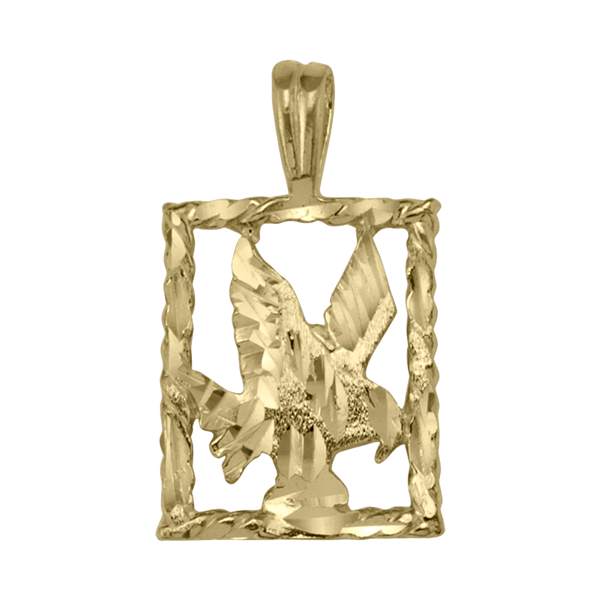 Gold Jewellery, Yellow Gold Eagle Charim, Eagle, Charm