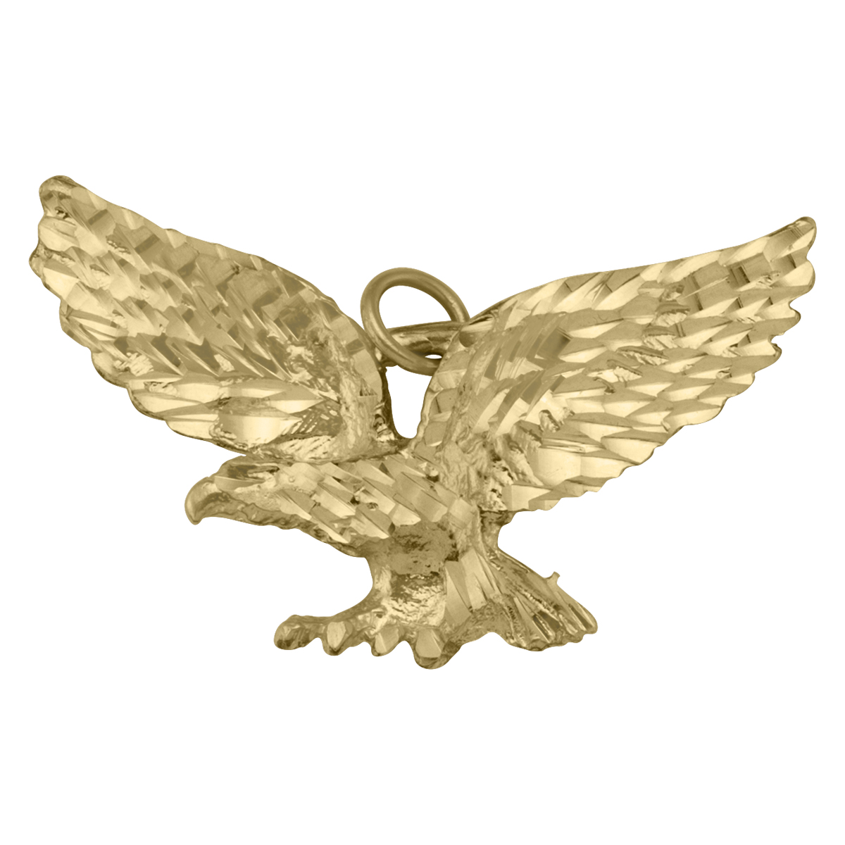 Gold Jewellery, Yellow Gold Eagle Charim, Eagle, Charm