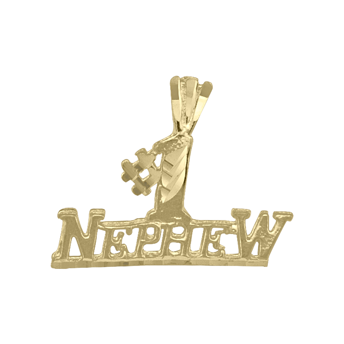 Yellow Gold #1 Nephew Charm