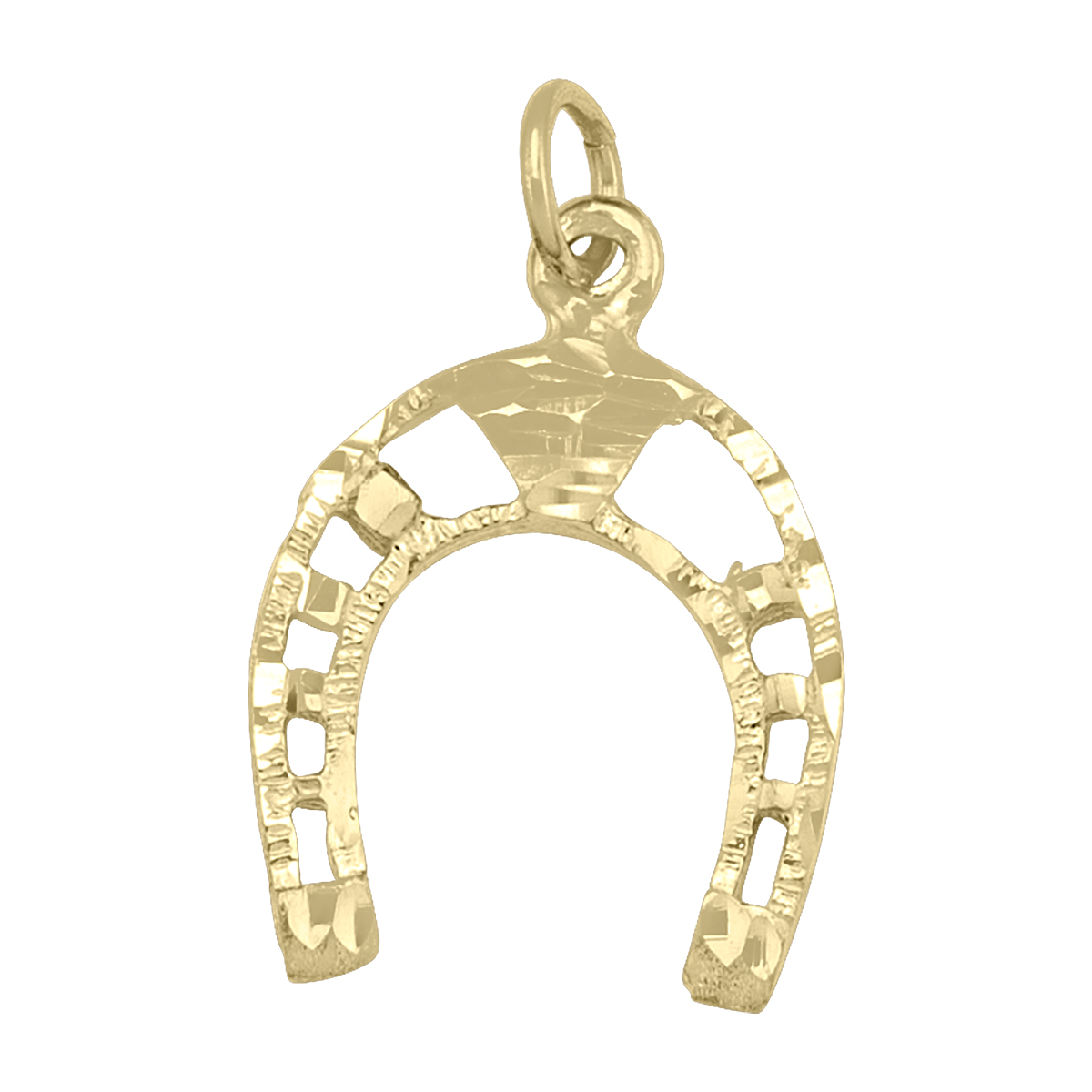 Yellow Gold Horseshoe Charm