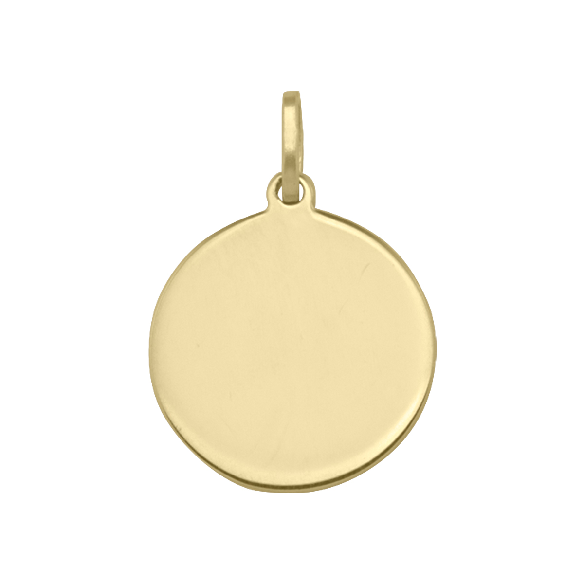 N6941-14K Yg Solid Round Tag 1.3 Mm Thick (16Mm Round)