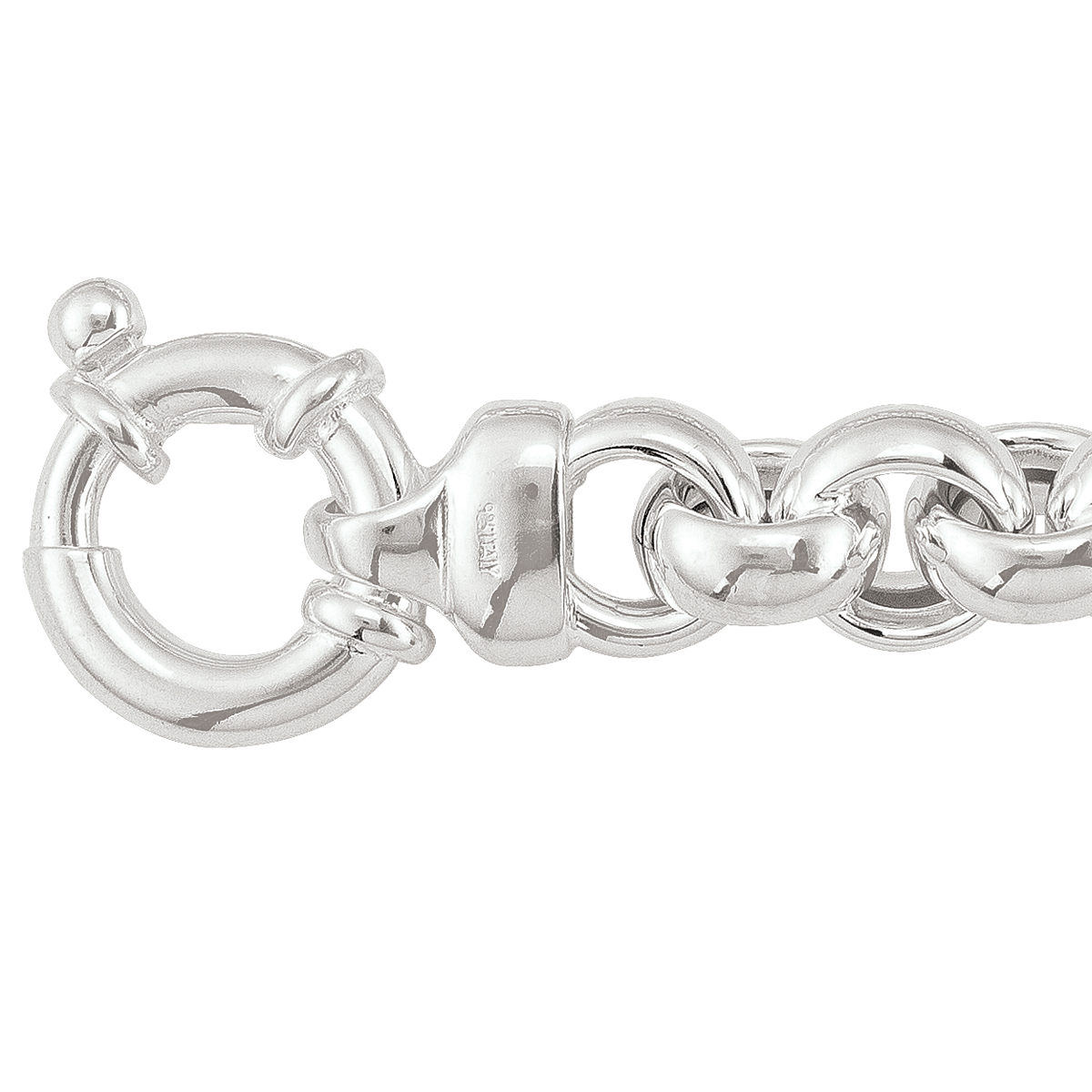 Silver Hollow Rolo Link - SS - Silver - 18"