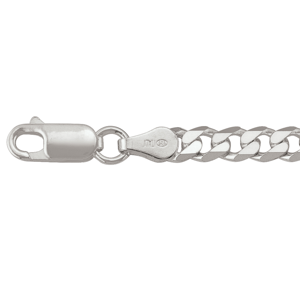 Silver Heavy Curb Link - SS - Silver - 26"