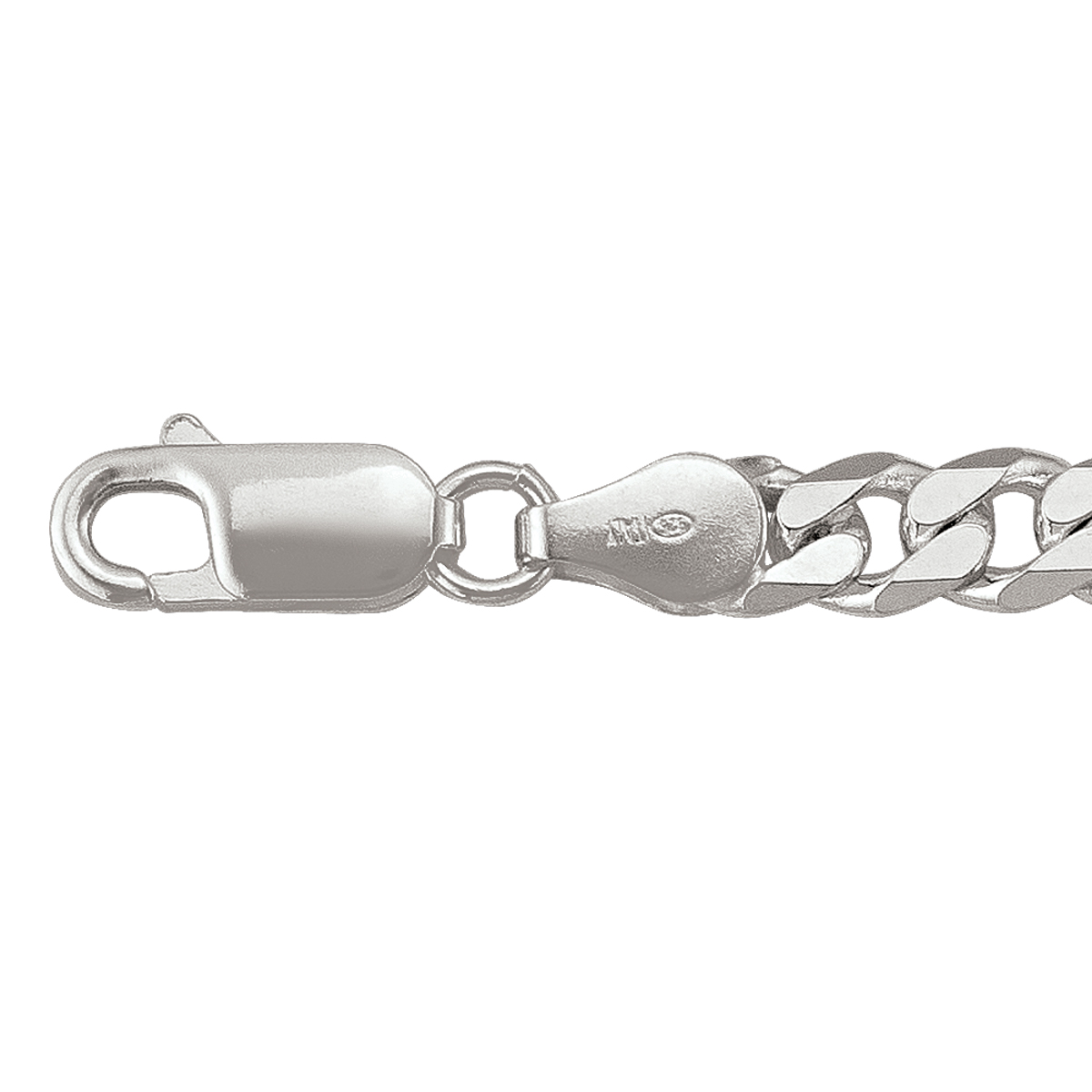 Silver Heavy Curb Link - SS - Silver - 20"