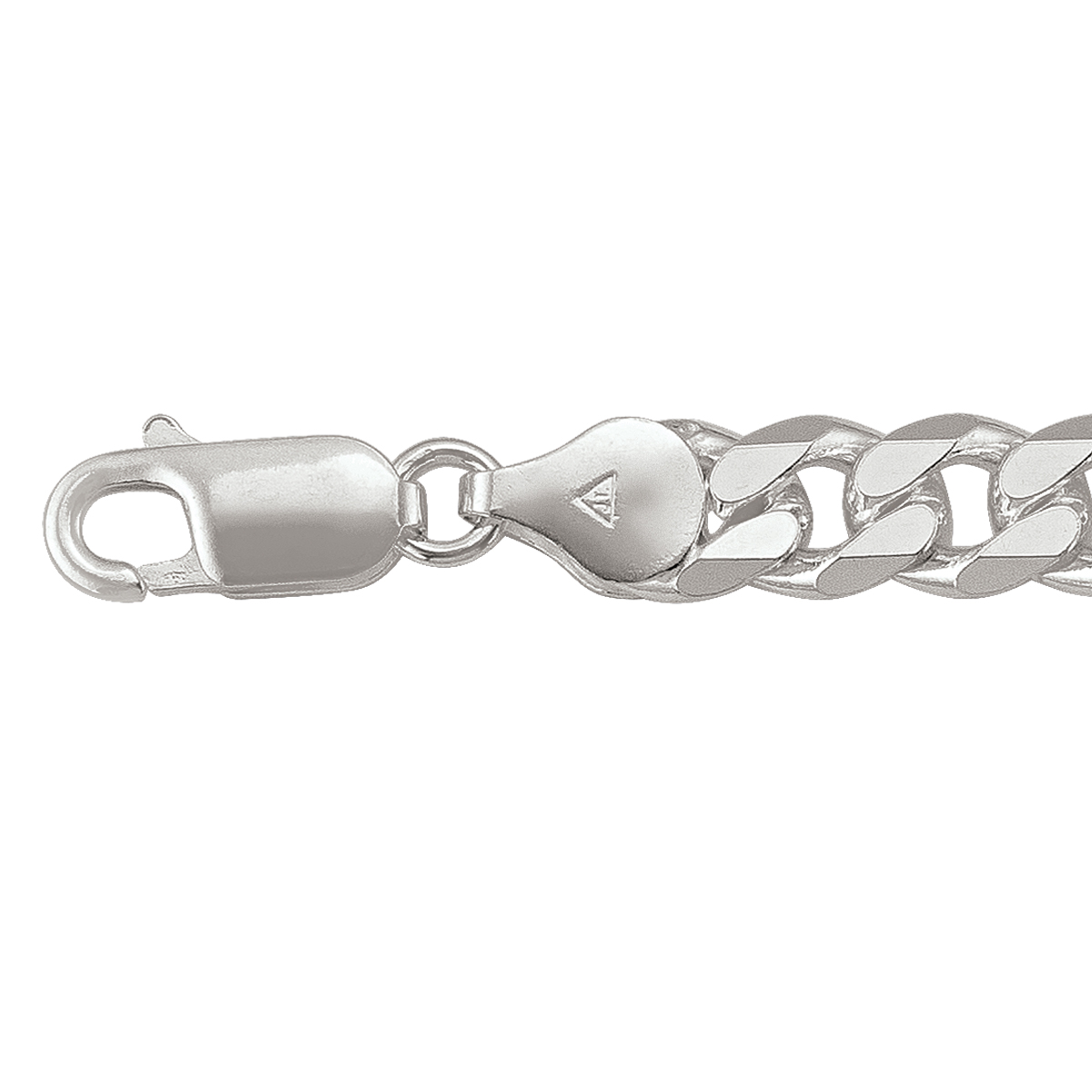 Silver Heavy Curb Link - SS - Silver - 18"