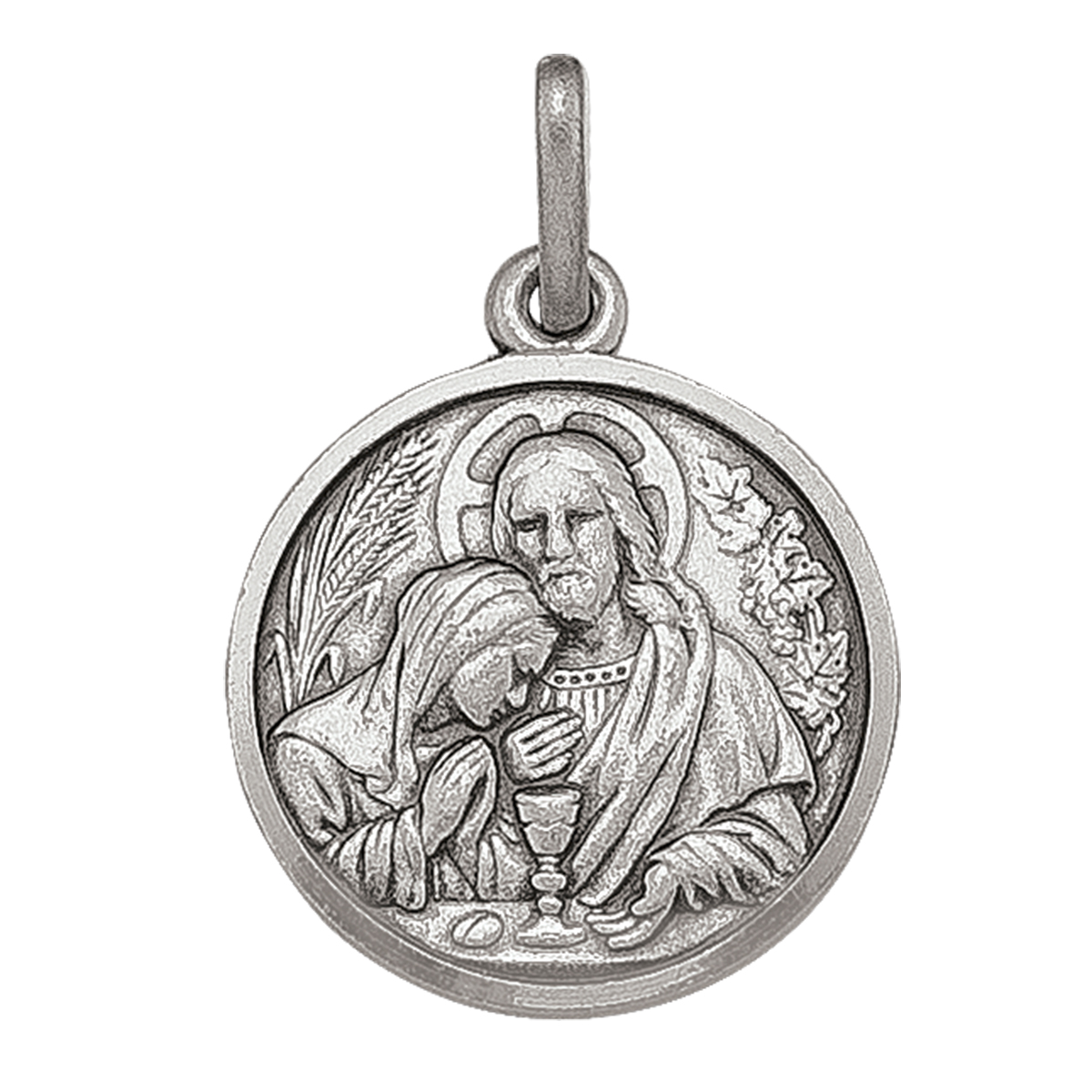Sterling Silver Communion Medal