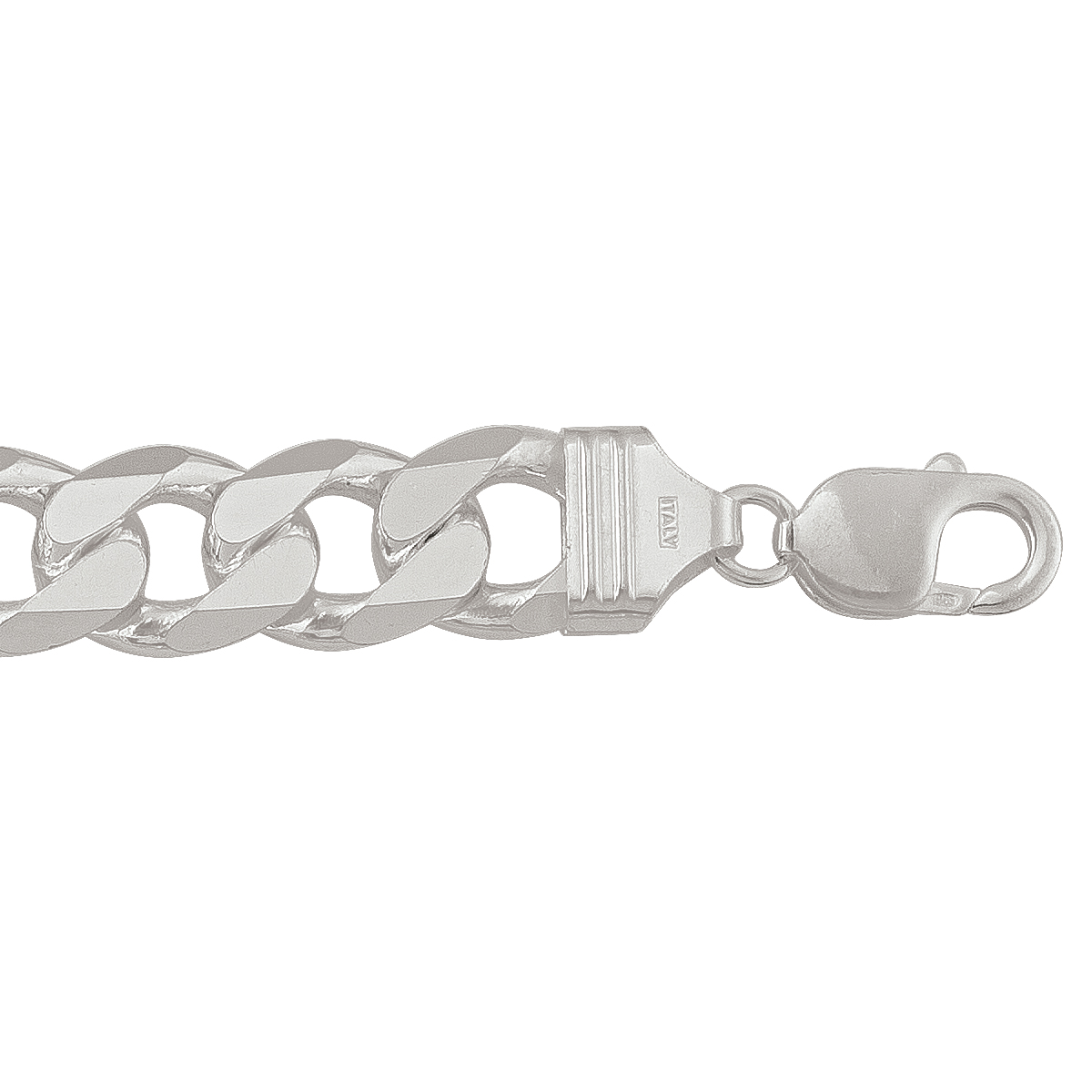 Sterling Silver Heavy Link Bracelet