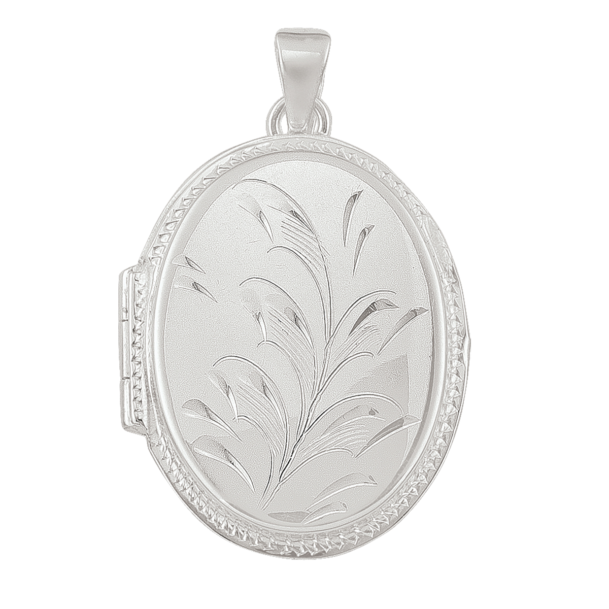 Sterling Silver Oval Locket