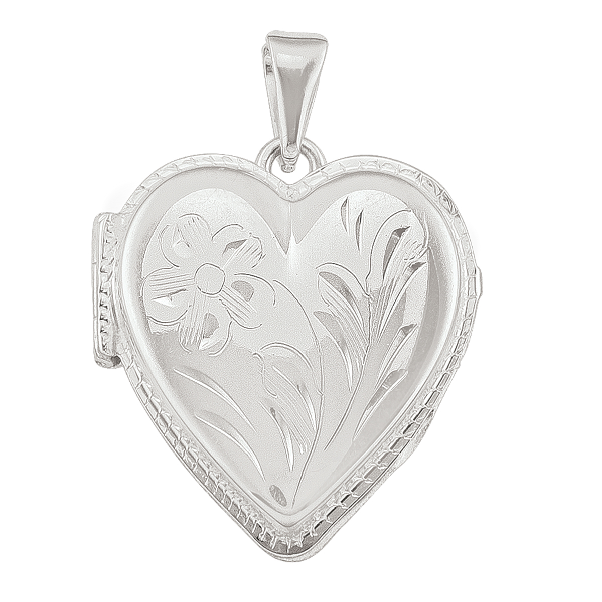 Sterling Silver Heart Shaped Locket