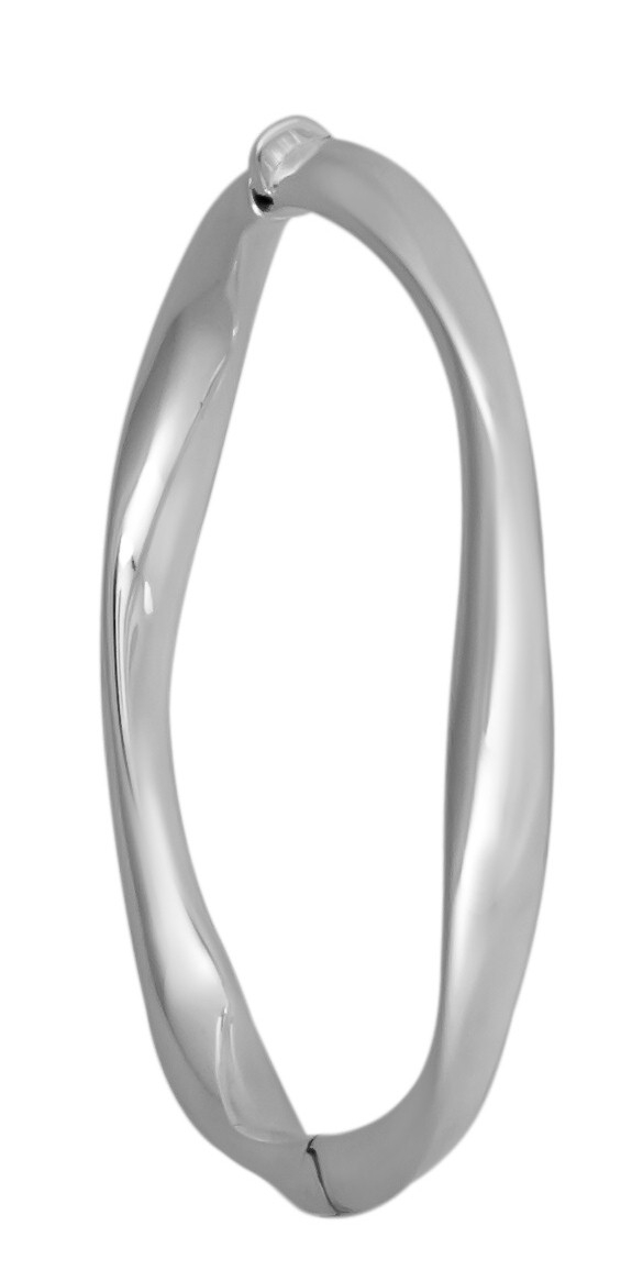 N7534 Sterling Silver Twist Bangle