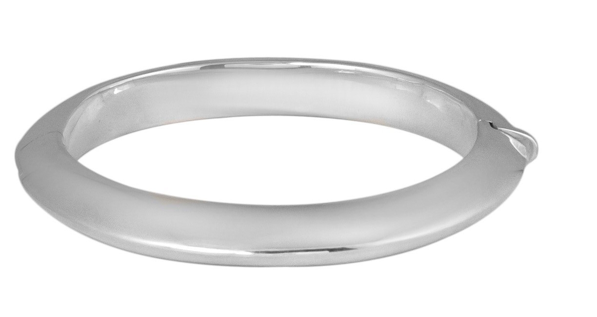 N7540 Sterling Silver Knife Edge Bangle