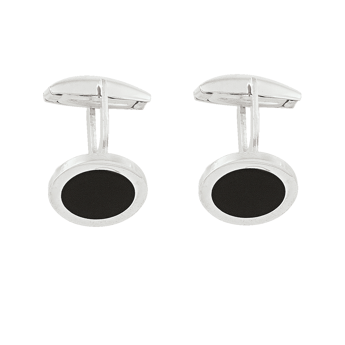 Silver Fancy Cufflink