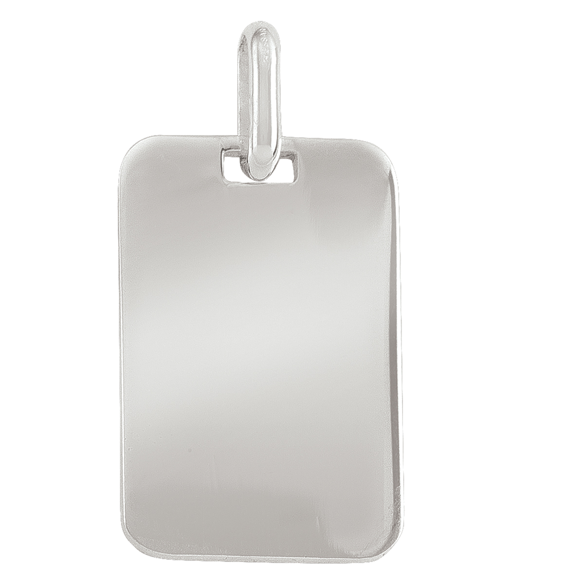 Sterling Silver Tag Pendant