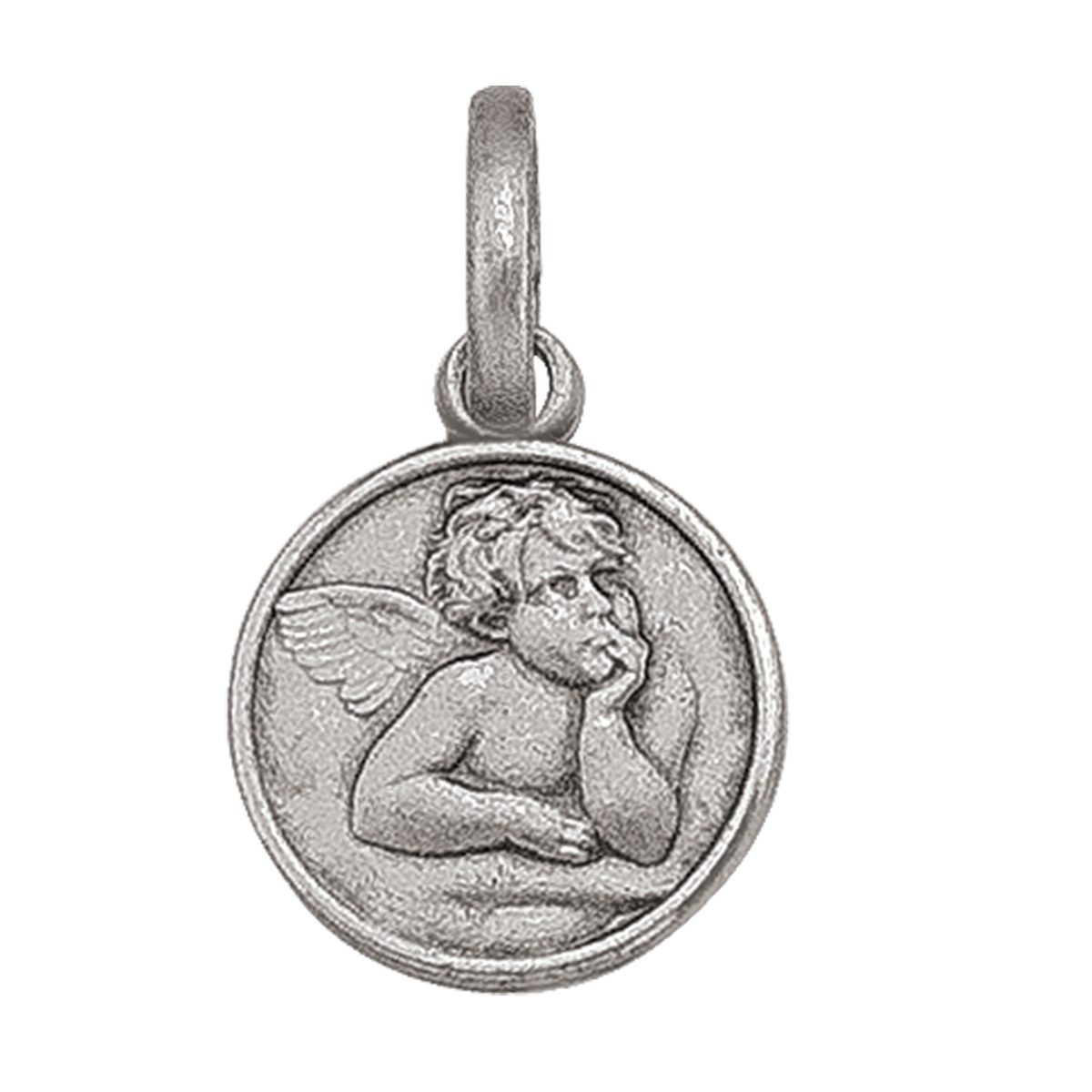 Sterling Silver Angel Medal