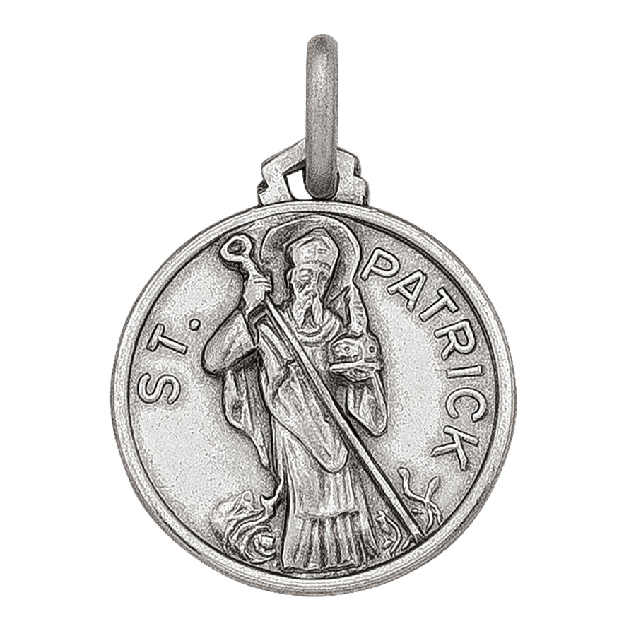 Sterling Silver St. Patrick Medal