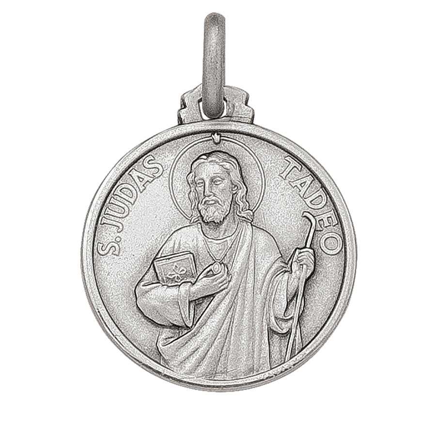 Sterling Silver St. Jude Medal